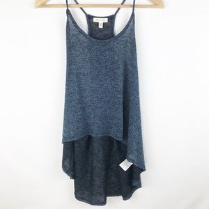 Silence + Noise Knit Racerback Tank Top size M